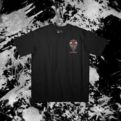 STOP AND SMELL THE ROSES "PREMIUM" OVERSIZE BLACK TEE